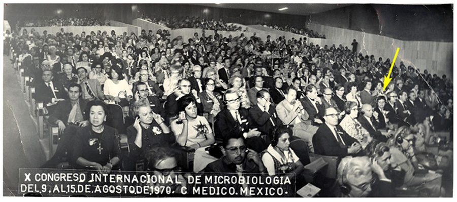 X Intl Cong of Microbiology Mexico DF Aug 1970